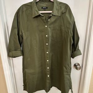 Madewell shirt dress